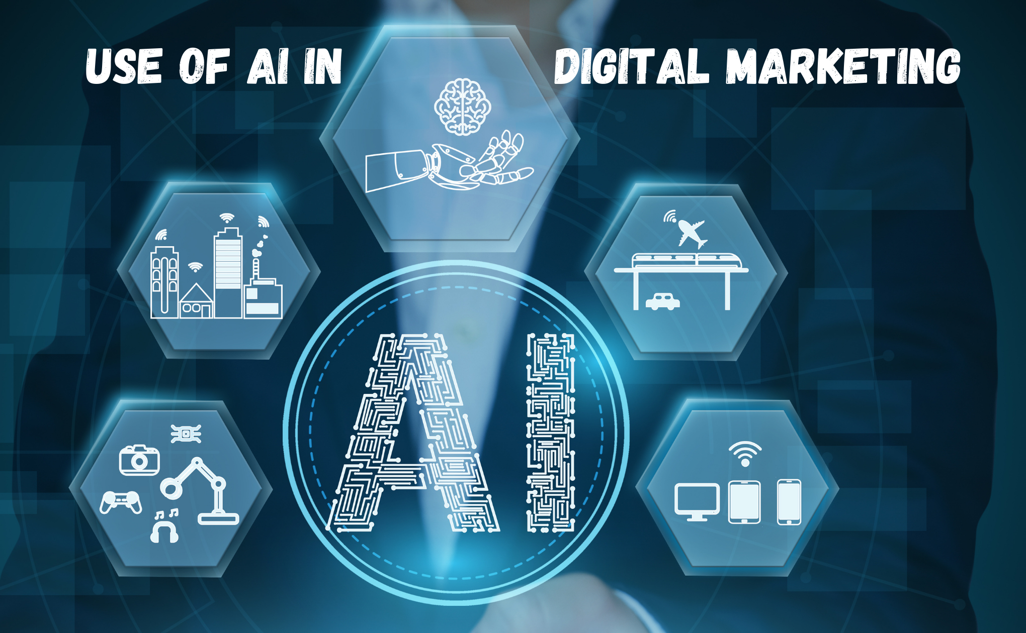 Use of AI in Digital Marketing.
